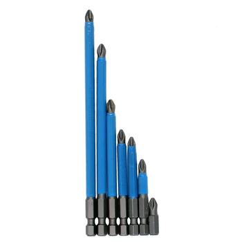 

7Pcs Ph2 Anti Slip Electric Screwdriver Bit Set Bits Hex Shank Magnetic Bits 25mm 50mm 65mm 70mm 90mm 127mm 150mm