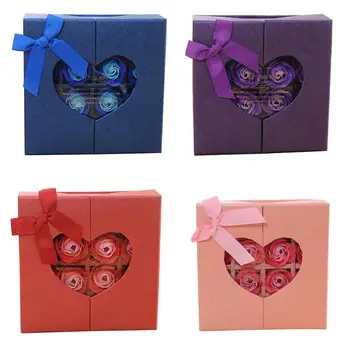 

16pcs/Box Creative Rose Flower Scented Soap Bath Body Petal Perfumed Soaps Valentine Day Wedding Decoration Gift Best