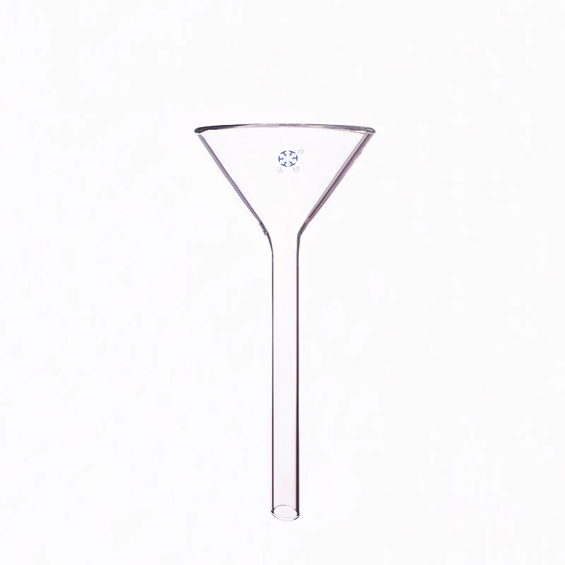 Triangle Funnel 60 degree approx.,long stem 120mm,Tube length 180mm