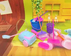 Игрушечный дом набор из 9 моделирования игрушечная посуда чистый и чистый детский дом