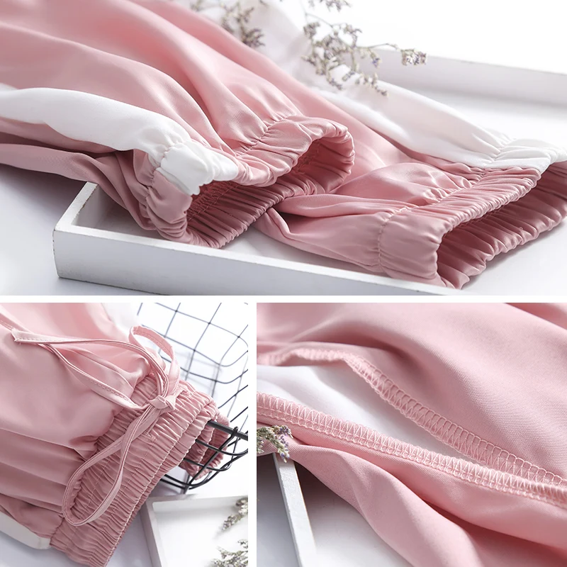 Loyalget Casual Sports Pants Women's Sweatpants And Joggers Patchwork Striped Sweat Pants 2019 Spring Summer High Waist Trousers Loyalget Casual Sports Pants Women's Sweatpants And Joggers Patchwork Striped Sweat Pants 2019 Spring Summer High Waist Trousers