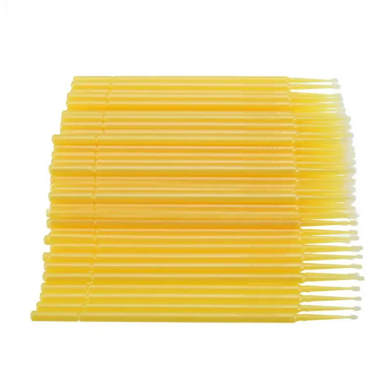 

100pcs/lot Brushes Paint Touch-up Random Pen Disposable Dentistry Small Tip Car 50x110mm