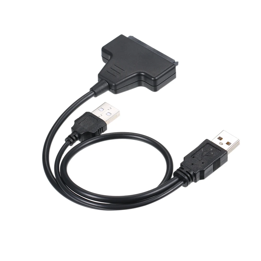 

USB 2.0 to SATA Converter Adapter Cable For 2.5 SATA HDD Hard Drive Disk