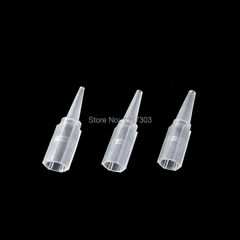 

100 pcs Big Disposable Tattoo Needle Cover 1RL 3R 5R Sterile Permanent Makeup needle Tips Tattoo Needles