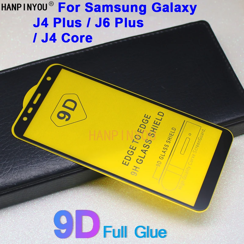 Для Samsung Galaxy J4 Plus/J6 Plus/J4 Core 6 0 &quot9D полное покрытие из клея закаленная Защитная