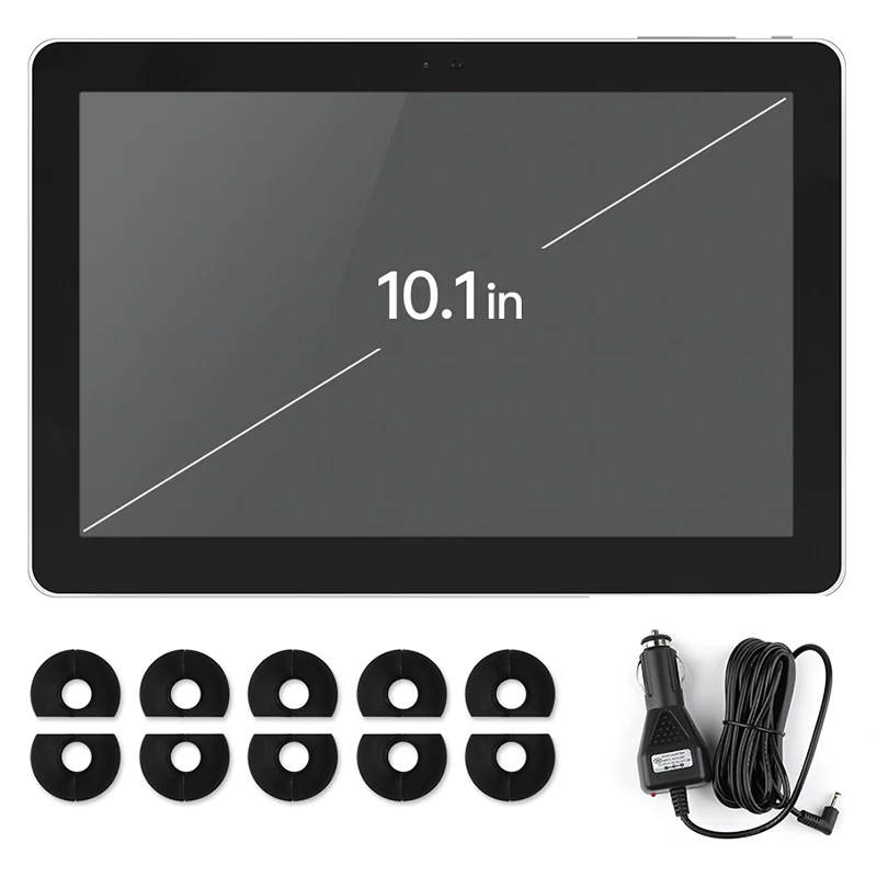 10 1 дюймов Android 7 0 Автомобильный подголовник монитор 4G Wifi Usb/Sd/Hdmi/Ir/Fm фронтальная