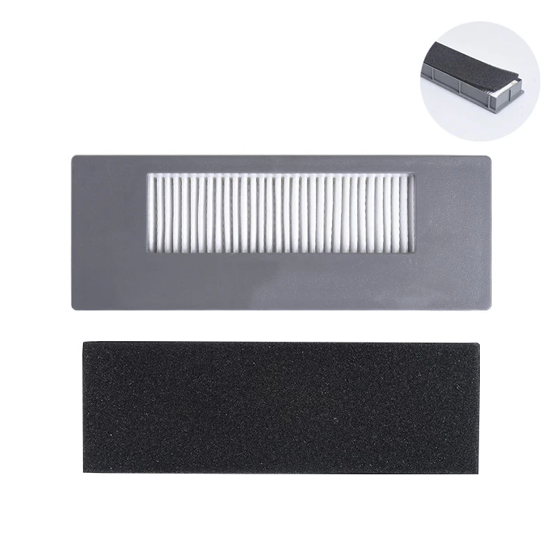 

New 5PCS Hepa Filter for Ecovacs Vacuum Cleaner DG710/DG711/GD716/DE35/DE33,Sweeping Robot Replacement Cleaner Filter Net Kit