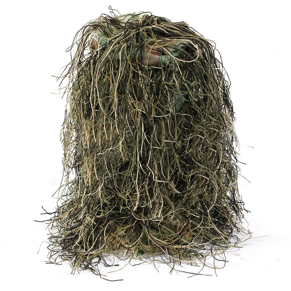 Профессиональный военный тренировочный охотничий камуфляж Leafy Jungle Ghillie костюм набор открытый охотничий маскировочный костюм