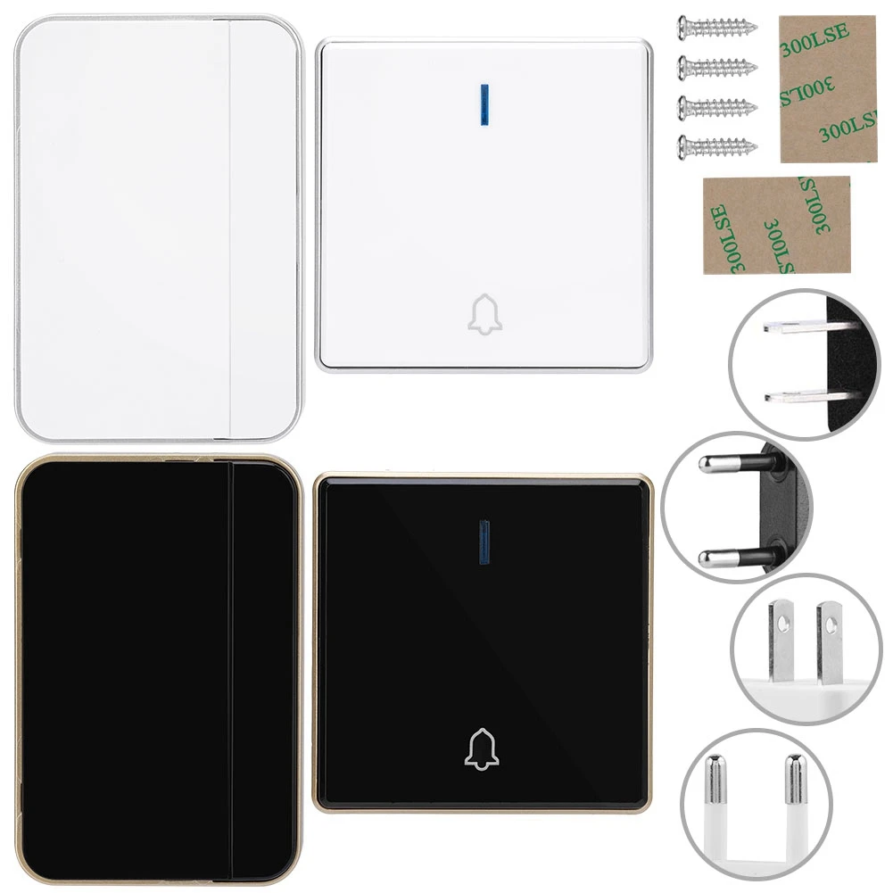 

Self-generation Wireless Door Bell with Transmitter Receiver Remote Control door bell 51 Chord Waterproof doorbell