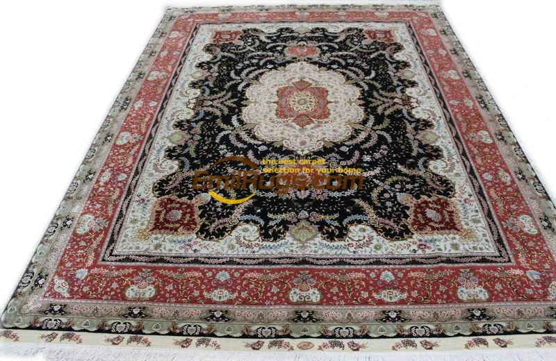 Лаконичная Современная Непрерывная система сельская Шерсть ковер корт ветер ковер из чистой шерстяной бежевый красный Blackgc117savyg28