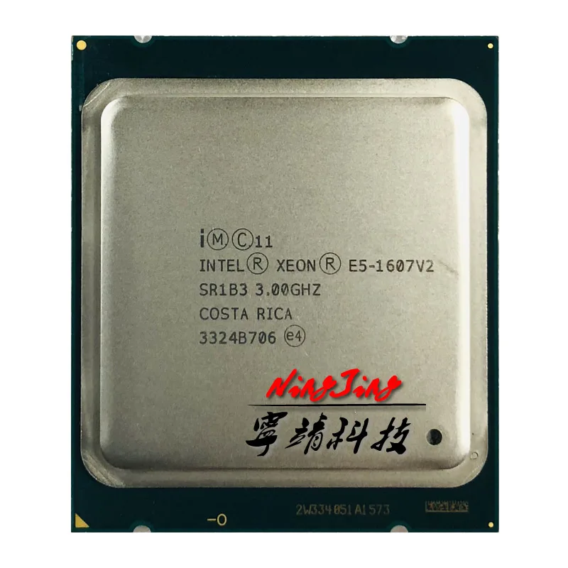 Процессор Intel Xeon E5-1607v2 E5 1607v2 1607 v2 3 0 ГГц четырехъядерный четырехпоточный ЦПУ