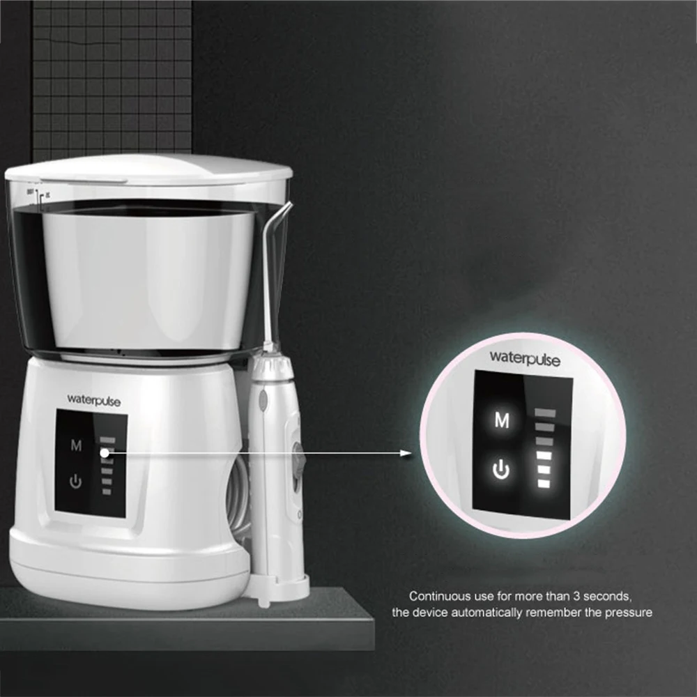 Новые горячие Waterpulse V700P воды Flosser 1000 мл ёмкость ирригатор для полости рта