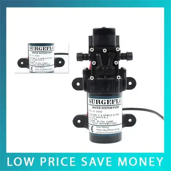 

35Psi High Pressure Water Pump Micro Electric Diaphragm Pump 12V DC Large Flow Self-Priming Pump For Home Car Washer Use