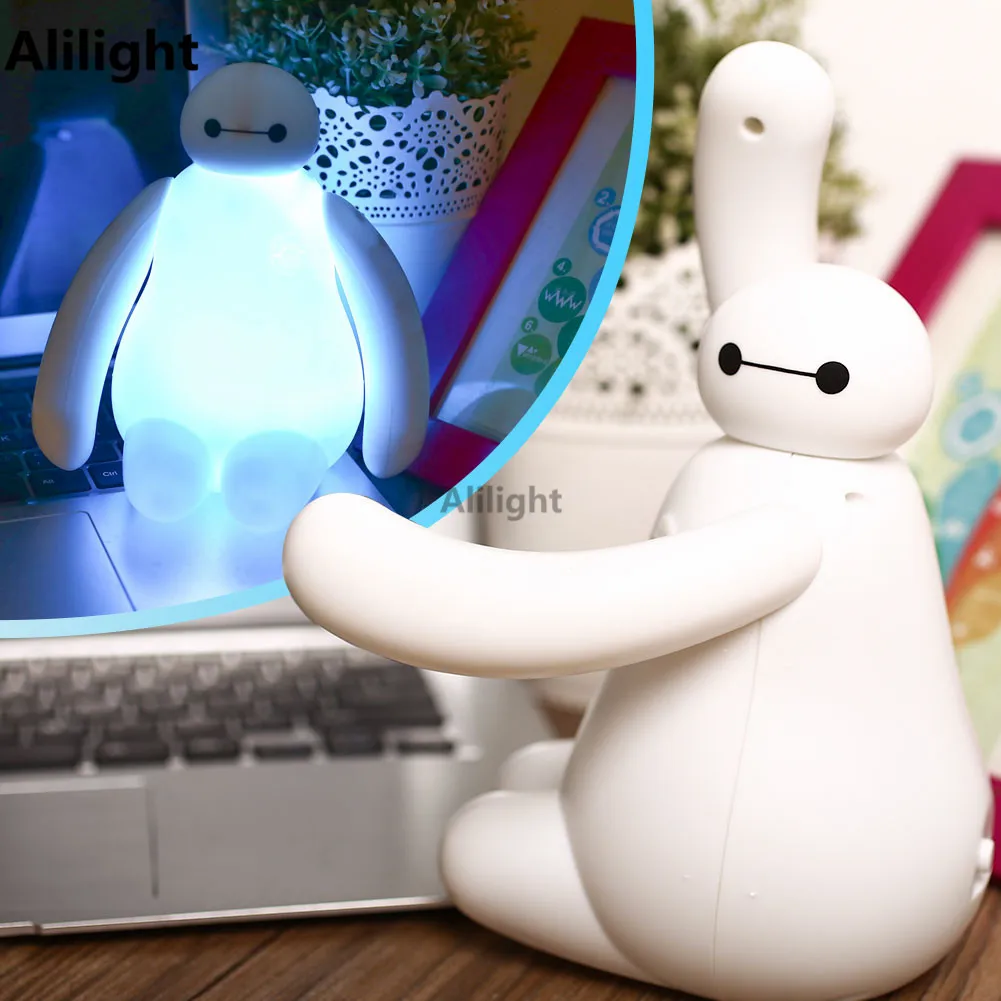 USB светильник для дома разноцветный светодиодный Ночной с питанием от внешнего