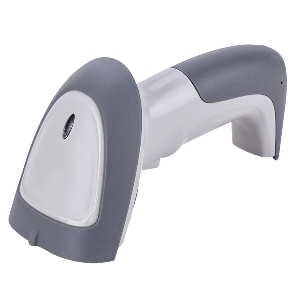 

14881 Wireless Laser BarCode Scanner USB 32 Bits One Dimensional ABS Code Scanner Laser Light Scan CMOS 300*300 Scanner