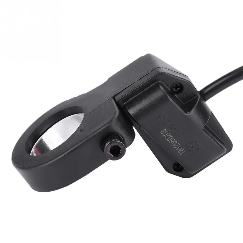 2 in 1 Electric Bike Head Light Horn Switch Turn Signal Switch Button for 22.5mm Handlebar Motorcycle E-Bike Electric Scooter