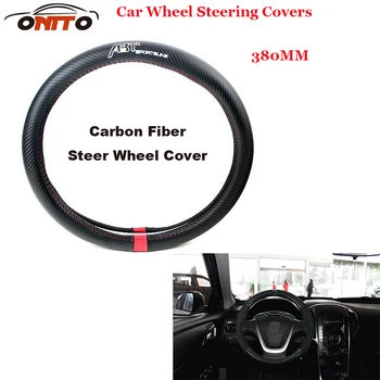 

1pcs/lot car styling 380MM Car Steer Wheel Covers steering wheel cover for nismo logo for Audi VW Volvo Kia Honda and so on