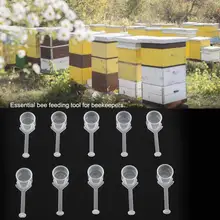 50 шт. пластиковая пчеловодная королева клетка пчелы Кормление инструменты для пчеловодства нетоксичный