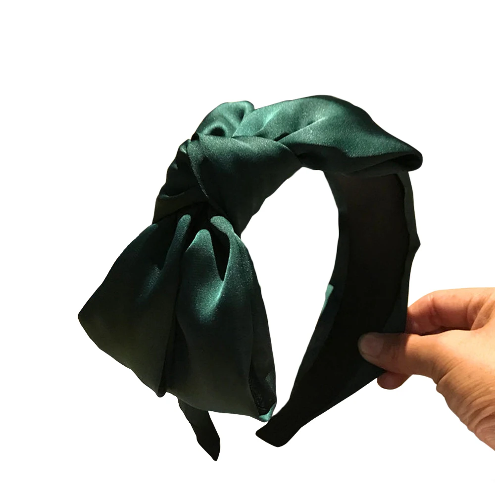 

Chiffon Bow Hairbands Summer Hair Accessories Women Head Wrap Korean Cotton Fabric Boho Turban Headband Hair Bands Harajuku New