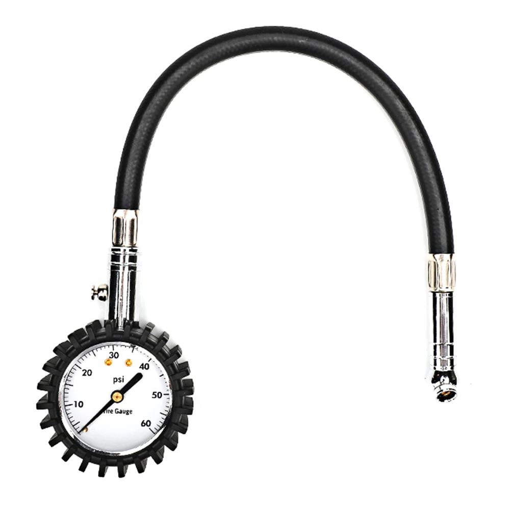 

1PC Tire Pressure Gauge Tire Monitor Vehicle Repair Tool Pressure Gauge 60 Psi Reliable Read Pressure Safe Drive for Vehicle