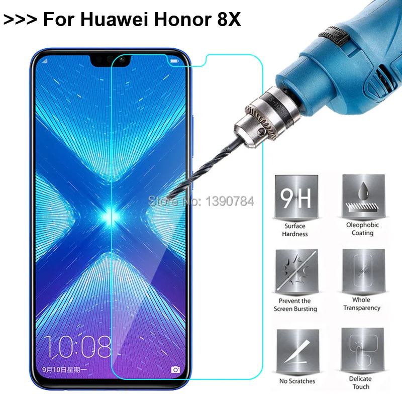 2.5D закаленное Стекло для huawei Honor 8X6 5 &quotЭкран протектор 8X8 X Honor8X защитное фильм |