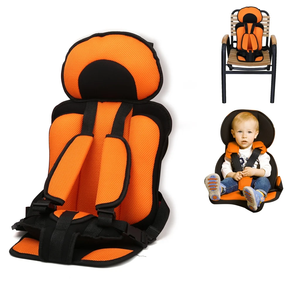 Автомобильное детское защитное сиденье для детей, портативный губчатый детский стульчик для детей в возрасте От 6 до 12 лет