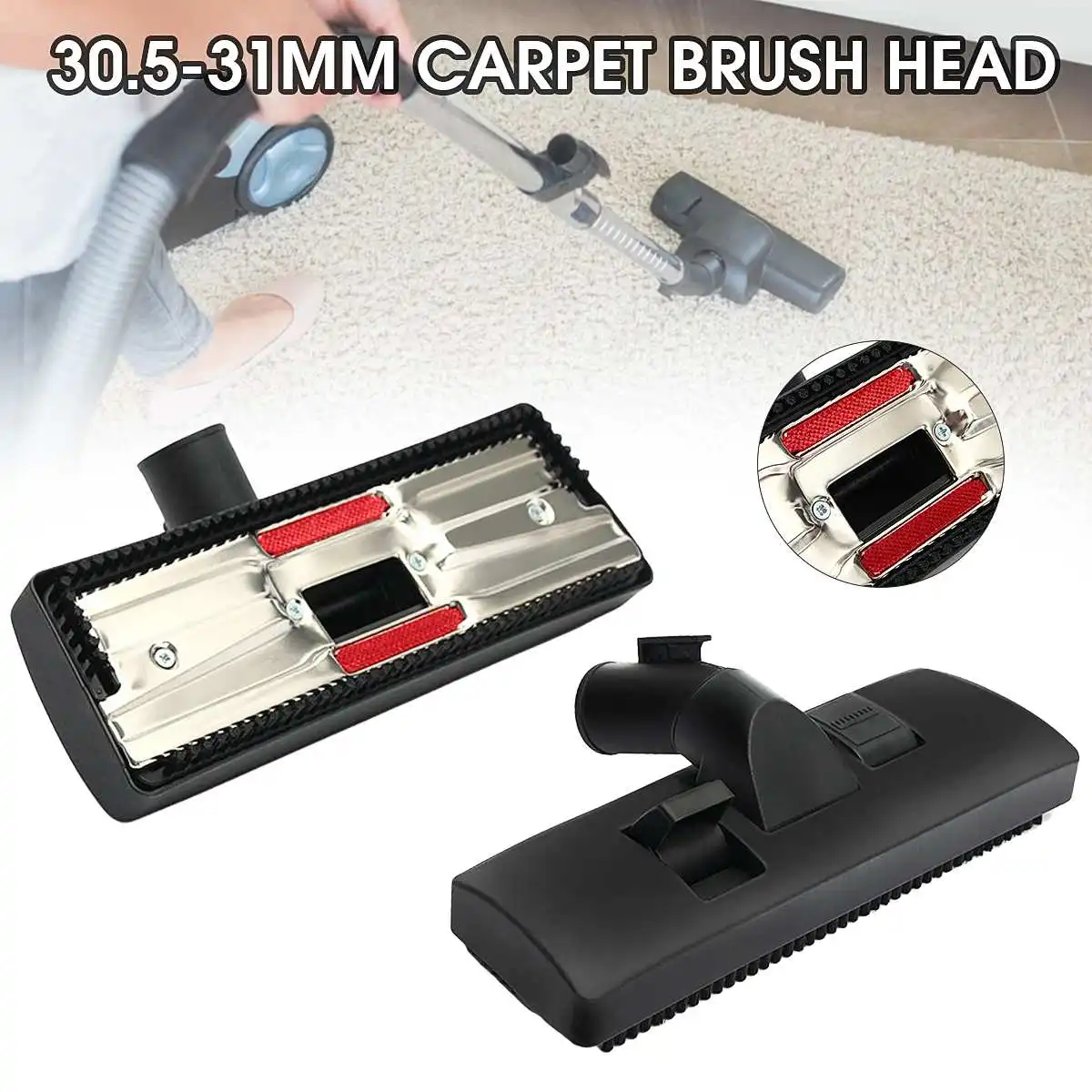 

1Pcs Universal Inner Diameter 32mm Vacuum Cleaner Accessories Brush Head Tool Replacement Dusting Crevice Tool