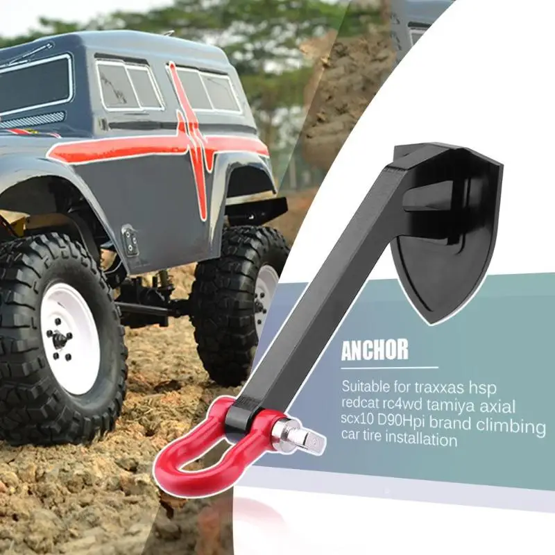 Professional Metal Winch Anchor Earth Anchor Decor Tool for 1/10 RC