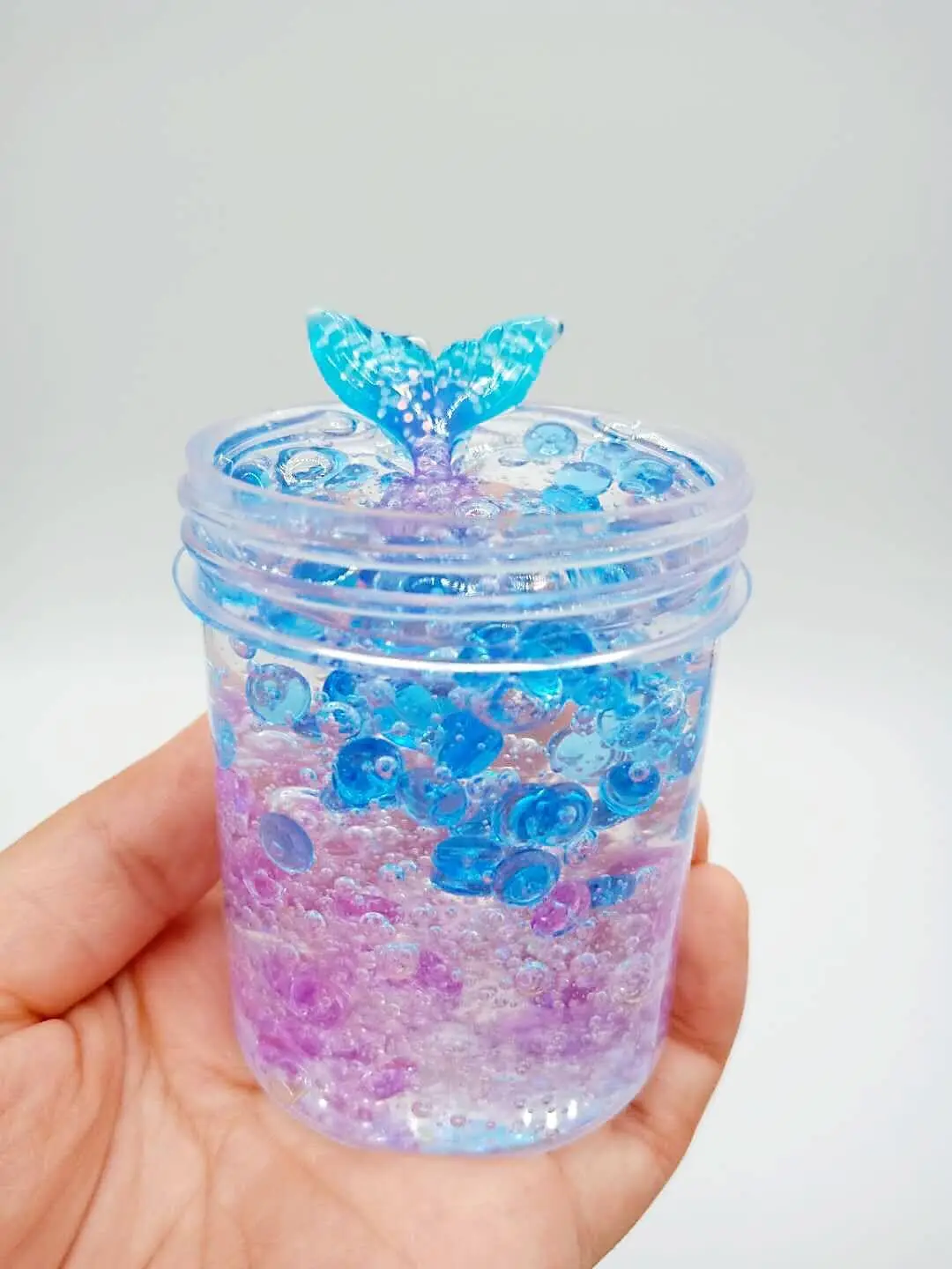 

Mermaid Flat Bead 120ml Cotton fluffy Slime Mud soft clay putty light plasticine model antistress plastilina play-doh