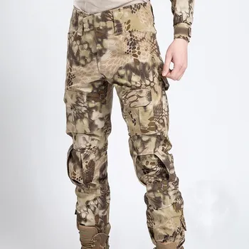 

Tactical Camouflage Military Pants Men Army SWAT Combat Anti-pilling Trousers Rip-Stop Multiple Colour Cargo Pants