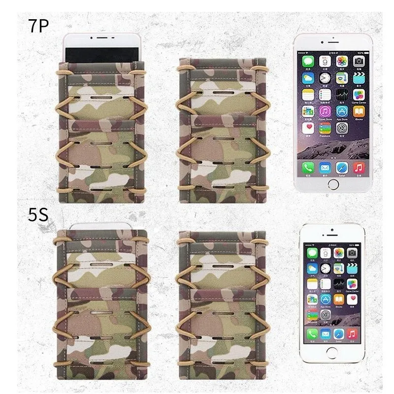 

2019 New iphone 7 Wst Tactical Adjustable Phone Pack Molle System Multifunctional