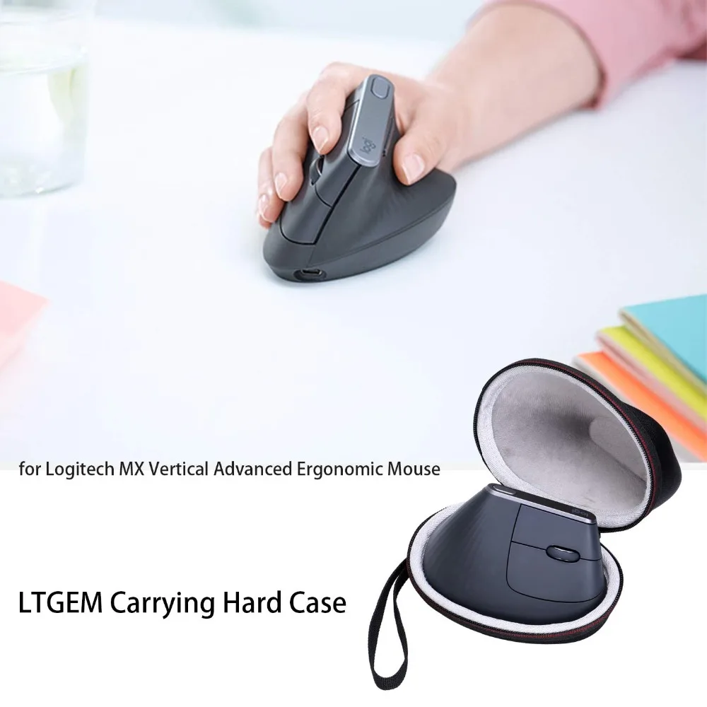 LTGEM EVA жесткий защитный чехол для Logitech MX Вертикальная усовершенствованная