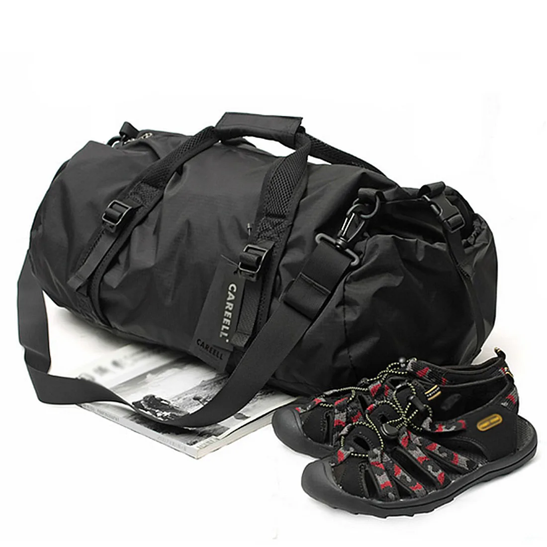 HIPSTEEN 1 PCS Mens Lightweight Waterproof Folding Round Duffel