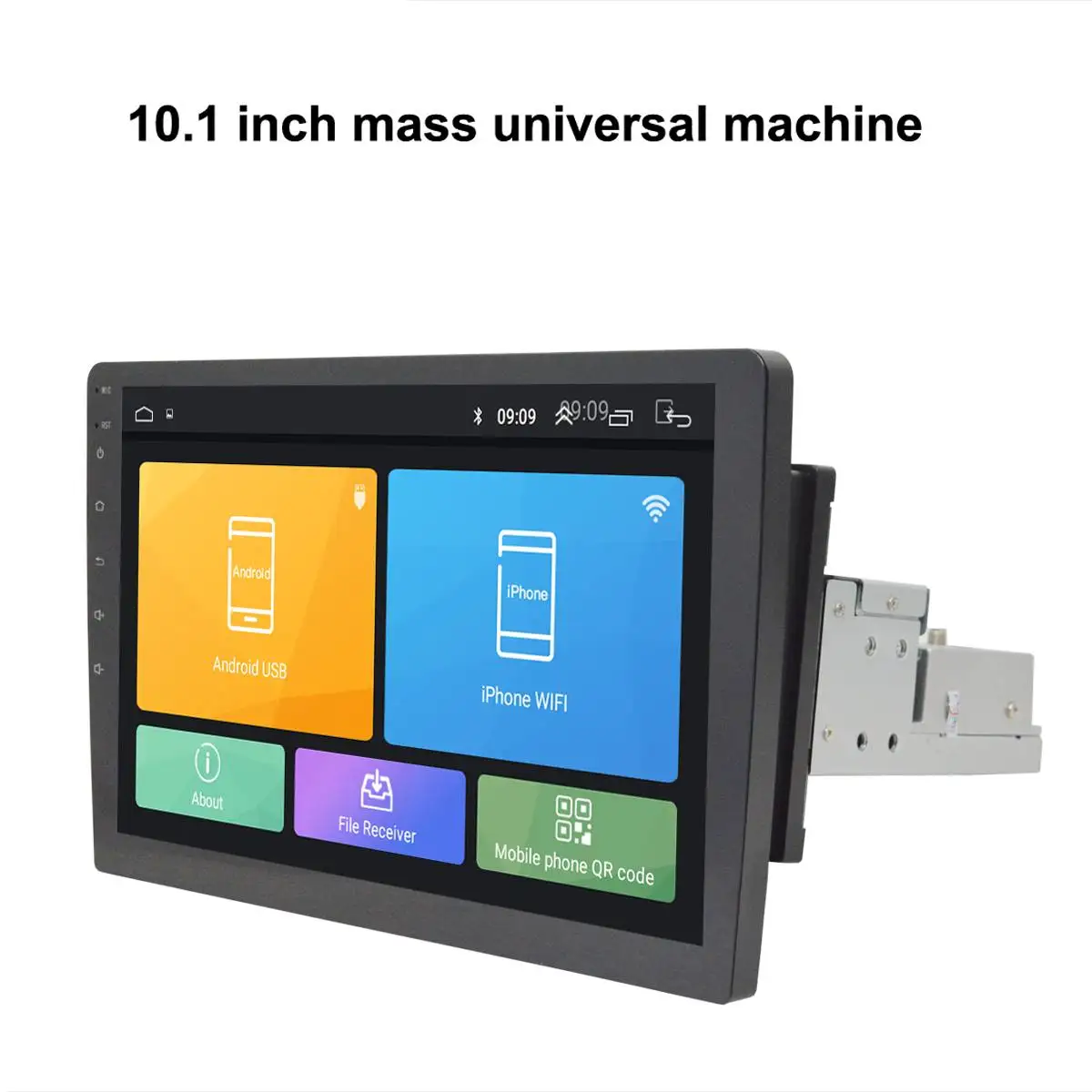 Top 8CoreRotatable Car Multimedia Player 2+32G for Android 8.0 Car Stereo 1Din 10.1 GPS Nav WiFi Radio MP5 Player Universal 3