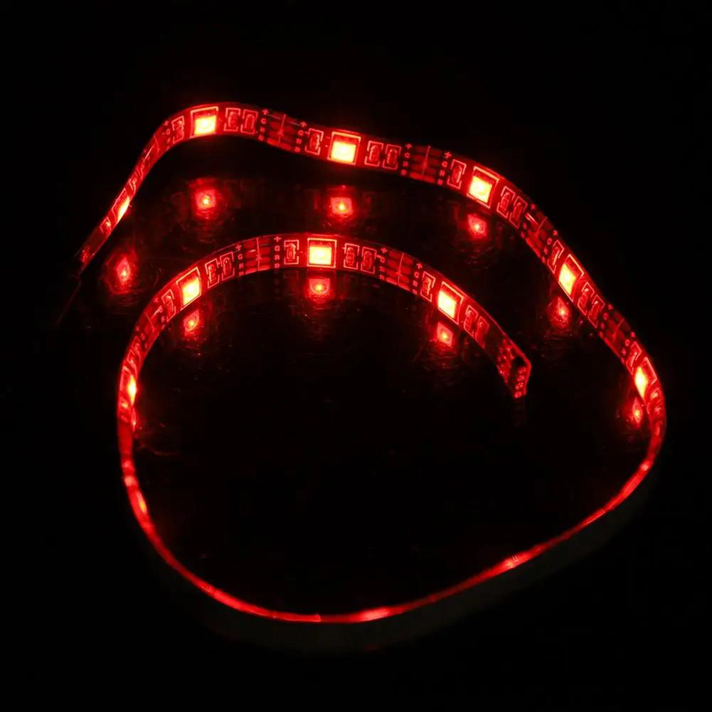 USB LED Strip lamp 6W 12V RGB Colorful 36 LED Strip Light Bar Flexible Tape Lamp SMD RGB LED Strip Light