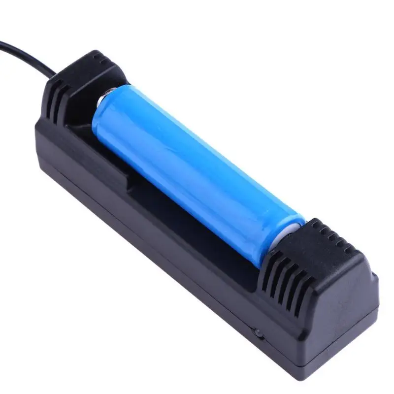 

ALLOYSEED 5V 1000mA Plastic USB IC full charge auto stop Intelligent Smart Charger for 26650 18650 Lithium Battery for phone