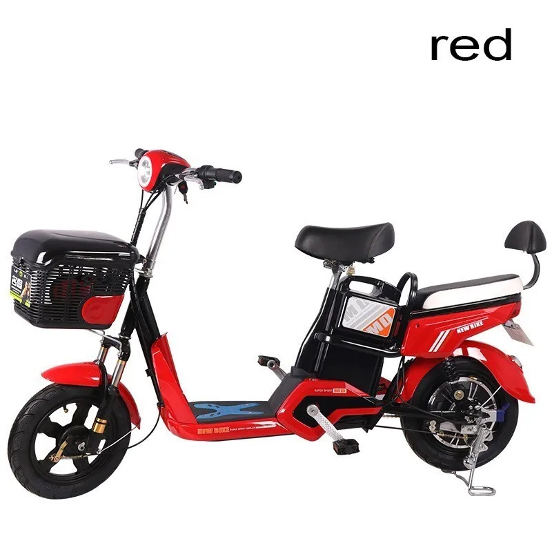 Sale Standard Electric Vehicle Adult Electric Power Bicycle Step By Step Electric Bicycle Two Round A Storage Battery Car Safety 0
