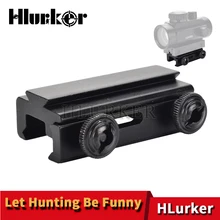 Крепление для винтовки/тактического/оружейного Прицела/11 мм 20 мм ласточкин хвост до 11 мм Пикатинни Крепление рельсового прицела Пикатинни