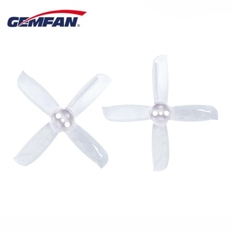 

4 Pairs Gemfan Hulkie 2036 2x3.6x4 4-blade Propeller for 1105 1106 1108 RC FPV Racing Drone RC Model Quadcopter Brushless Motor