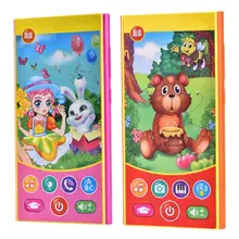 Новые детские телефонные игрушки Моделирование музыкальный телефон сенсорный экран игрушки Детские электронные английские Обучающие Развивающие игрушки