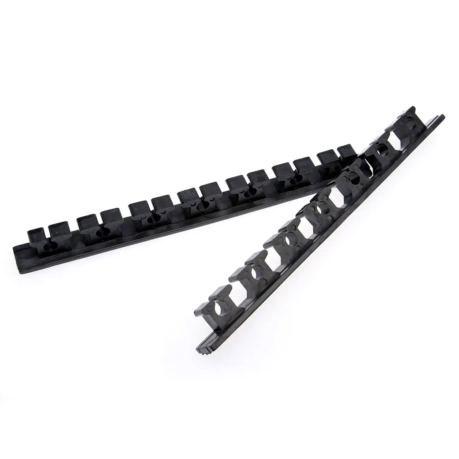 2Pcs Rubber Fishing Rod Rack Pool Cue Holder 12 Items Fish Gear Storage Organiserin Fishing