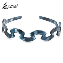 Новое волнистое зубчатое кольцо для волос, дерево, краска для волос, женское Короткое платье модные украшения для волос, аксессуары для волос(LG840009