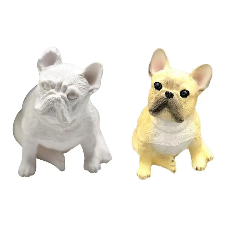 DIY 3D Кошка Собака Панда форма Силиконовое Мыло Свеча формы украшения торта Форма