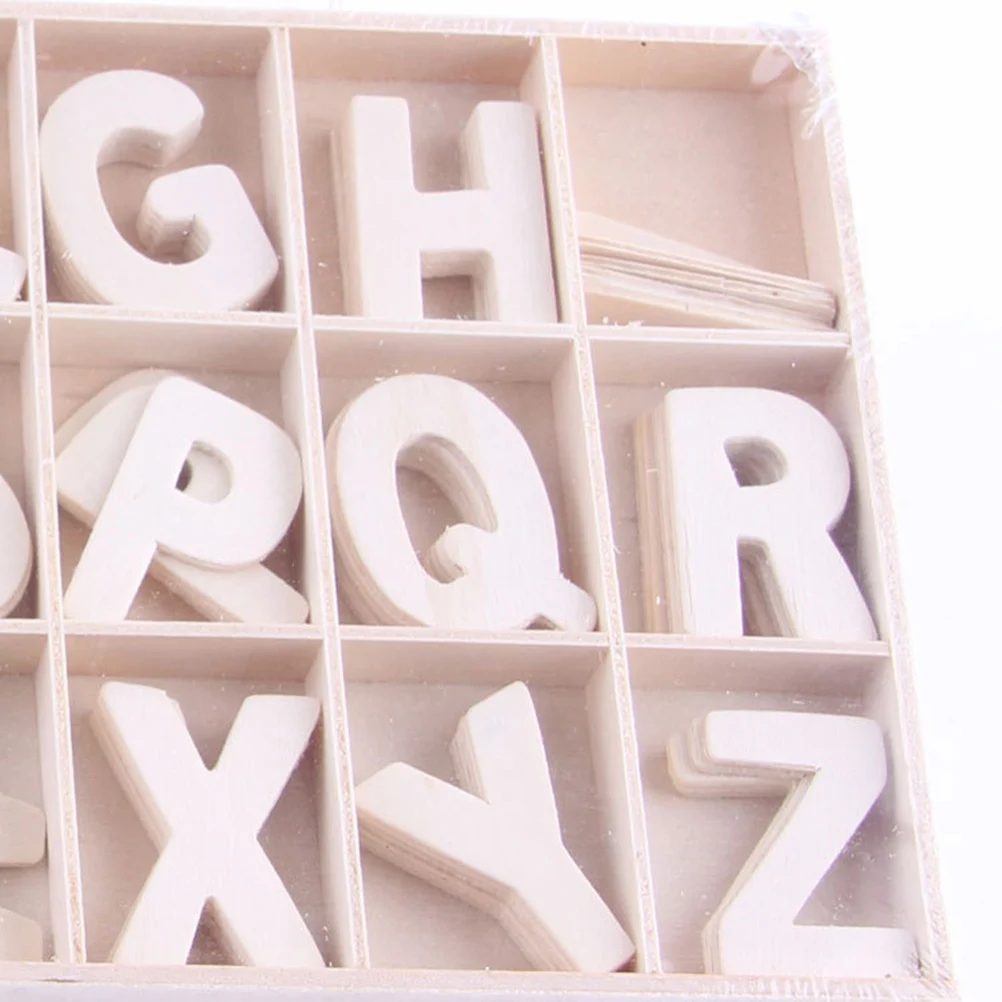 26 деревянных букв деревянные алфавиты буквы ремесло штук для DIY свадебный домашний бар дисплей Декор