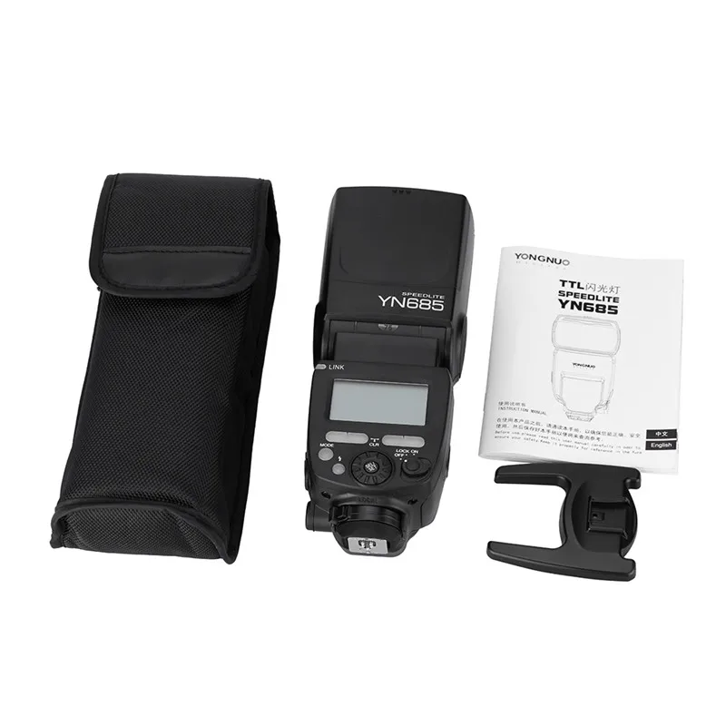 YONGNUO YN685 YN-685 inalámbrico HSS i-TTL Flash Speedlite Canon 1300d 1100d 6d 5d mark iii para Nikon d5300 d7200 d3400 d7000