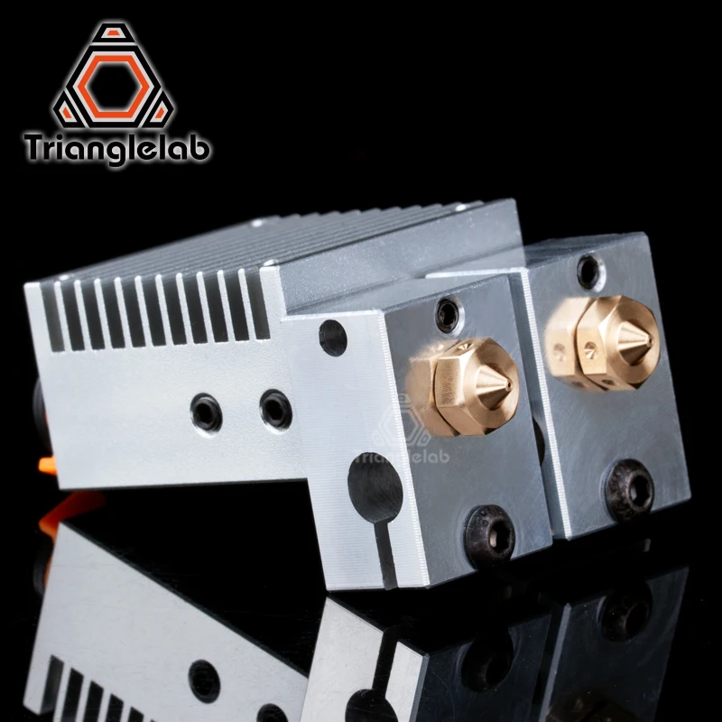 Trianglelab متعددة البثق المزدوج البثق التبريد الوهم + 2 في 2 خارج ل 3D طابعة ل E3D hotend ترقية اكسسوارات