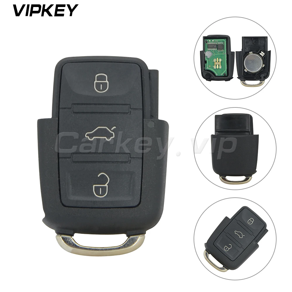 Пульт дистанционного управления 1j0959753n 433 МГц 3 кнопки для VW Passat Golf MK4 пульт Id48