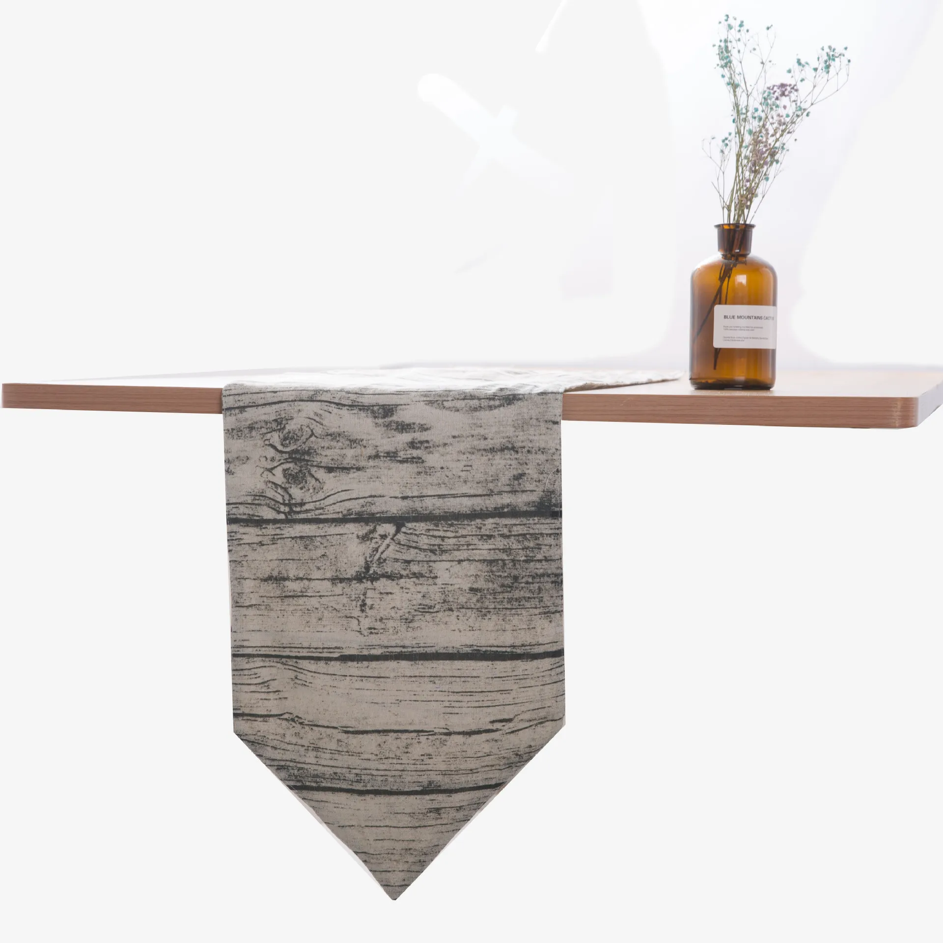 

100% Linen Mat Cloth Cabinet Tea Chemin De Weding Decoration Table Runner Strip Cover A Piece Of Modern Concise Bed Flag