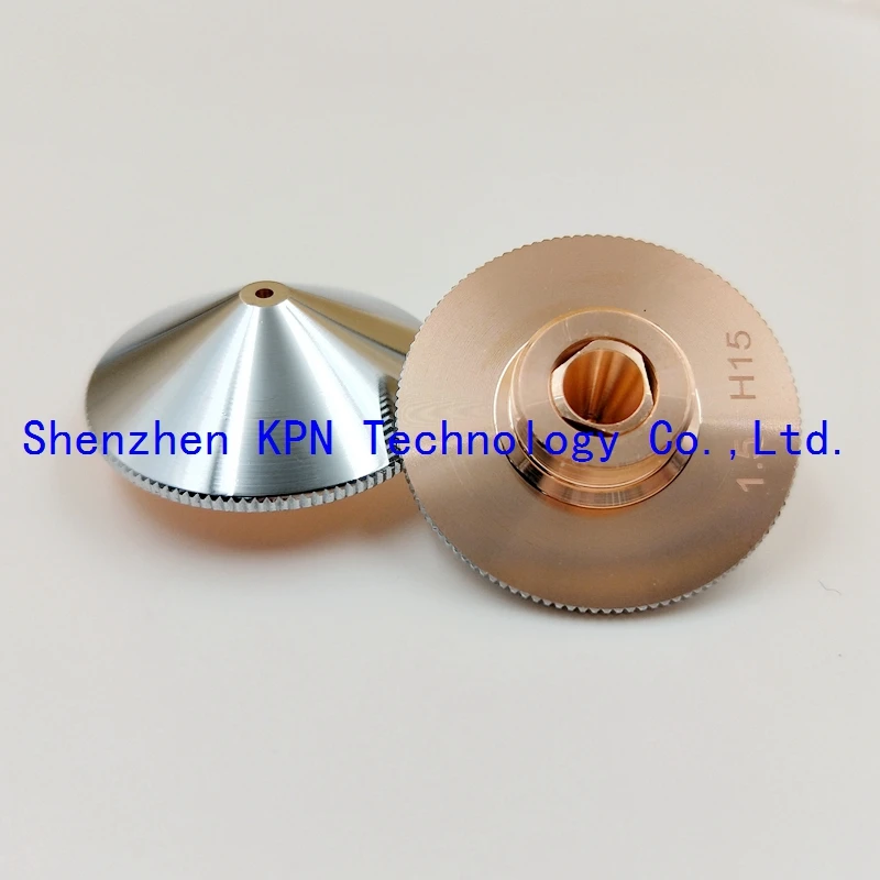 

1pcs KPN Laser Nozzle Double Layers Dia.32mm-H15-M14 for raytools laser cutting machine free shipping