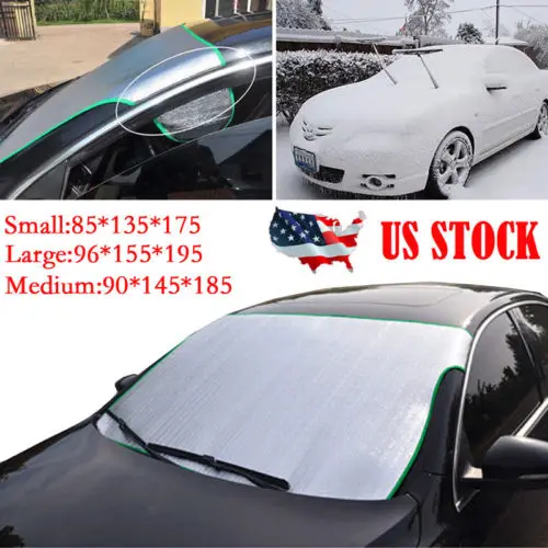 

Pop-Up Standard Front Car Window Sun Shade Windshield Block Cover Auto Visor New